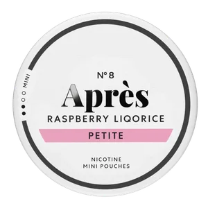 N°8 Après Raspberry Liqorice - Petite Mini Nicotine Pouch