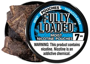 Mint Pouches - 7MG - Full Nicotine Strength Nicotine Pouch