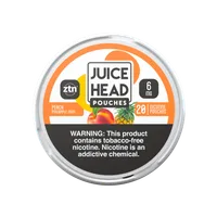 JUICE HEAD POUCHES - Peach Pineapple Mint 6mg Nicotine Pouch