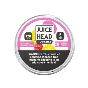 JUICE HEAD POUCHES - Raspberry Lemonade Mint 6mg Nicotine Pouch