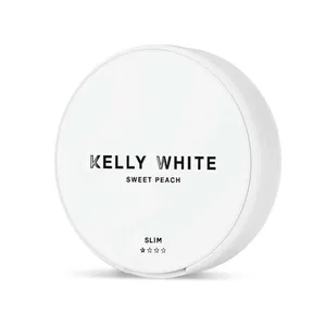 Kelly White Sweet Peach Nicotine Pouch