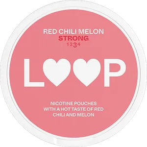 LOOP Red Chili Melon Strong Nicotine Pouch