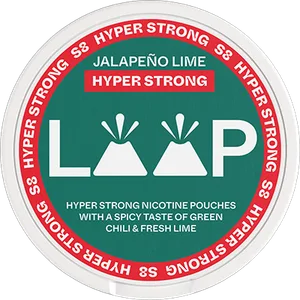 LOOP Jalapeño Lime Hyper Strong Nicotine Pouch