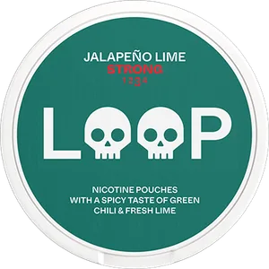 LOOP Jalapeño Lime Strong Nicotine Pouch