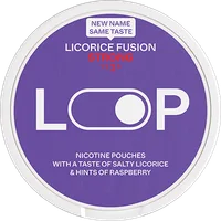 LOOP Licorice Fusion Strong Nicotine Pouch