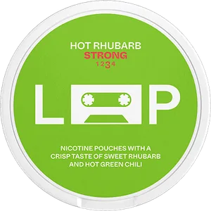 LOOP Hot Rhubarb Strong Nicotine Pouch