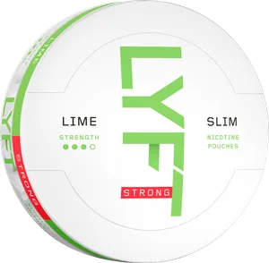 LYFT Lime Slim Strong Nicotine Pouch