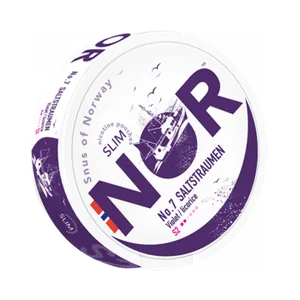 NOR No.7 Saltstraumen S2 Hvit Nicotine Pouch