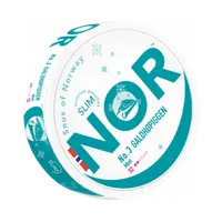 NOR No.3 Galdhøpiggen Snow S2 White Nicotine Pouch