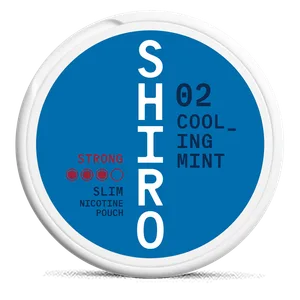 Shiro #02 Cooling Mint Nicotine Pouch