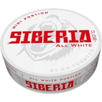Siberia -80 All White Mini Nicotine Pouch