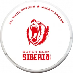 Siberia -80 All White Super Slim Nicotine Pouch