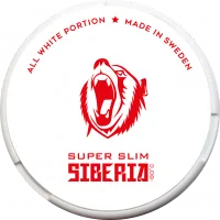 Siberia -80 All White Super Slim Nicotine Pouch
