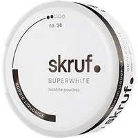 Skruf Superwhite no.56 Nordic Liquorice Medium Nicotine Pouch