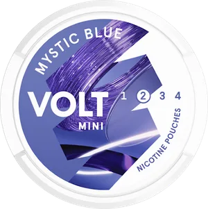 VOLT Mystic Blue Mini All White Normal Nicotine Pouch