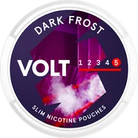 VOLT Dark Frost Slim All White Super Strong Nicotine Pouch