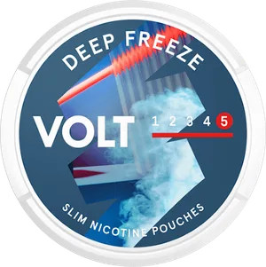 VOLT Deep Freeze Slim All White Super Strong Nicotine Pouch