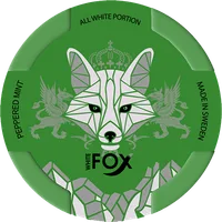 White Fox Peppered Mint Slim Nicotine Pouch