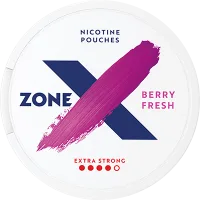 Zone X Berry Fresh Extra Strong Nicotine Pouch