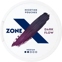 Zone X Dark Flow Medium Nicotine Pouch