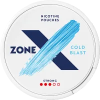 Zone X Cold Blast Strong Nicotine Pouch