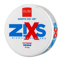 Z!XS Slim North Ice -66 Nicotine Pouch